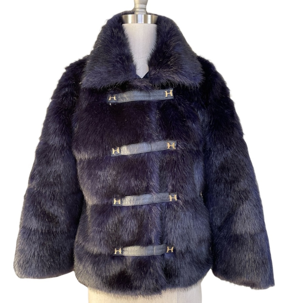 Halston Heritage Faux Fur Jacket
